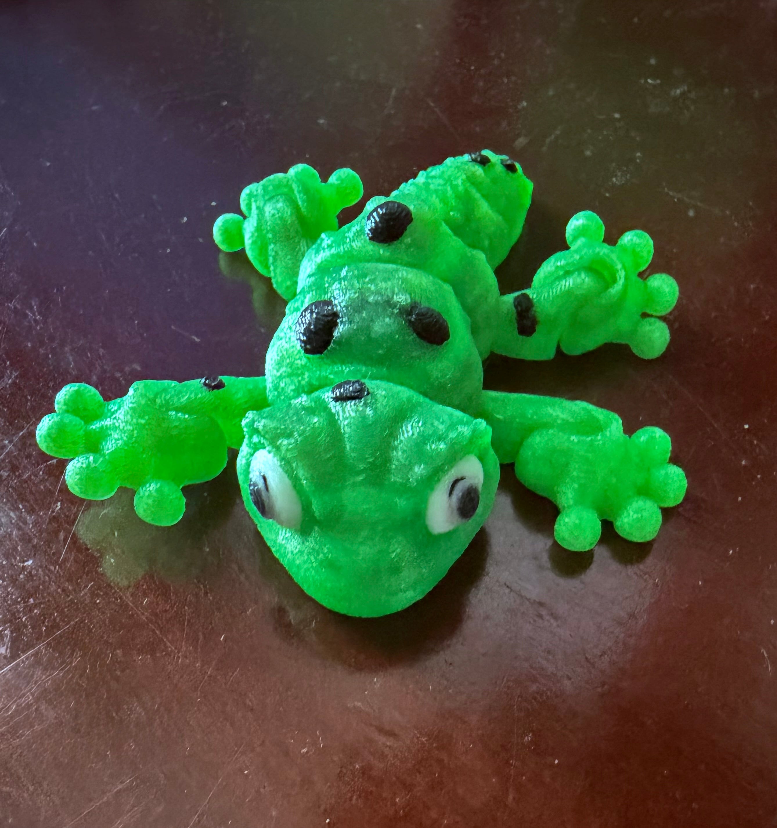 Articulated Gecko | 3D Printed Flexi | Glow in the Dark