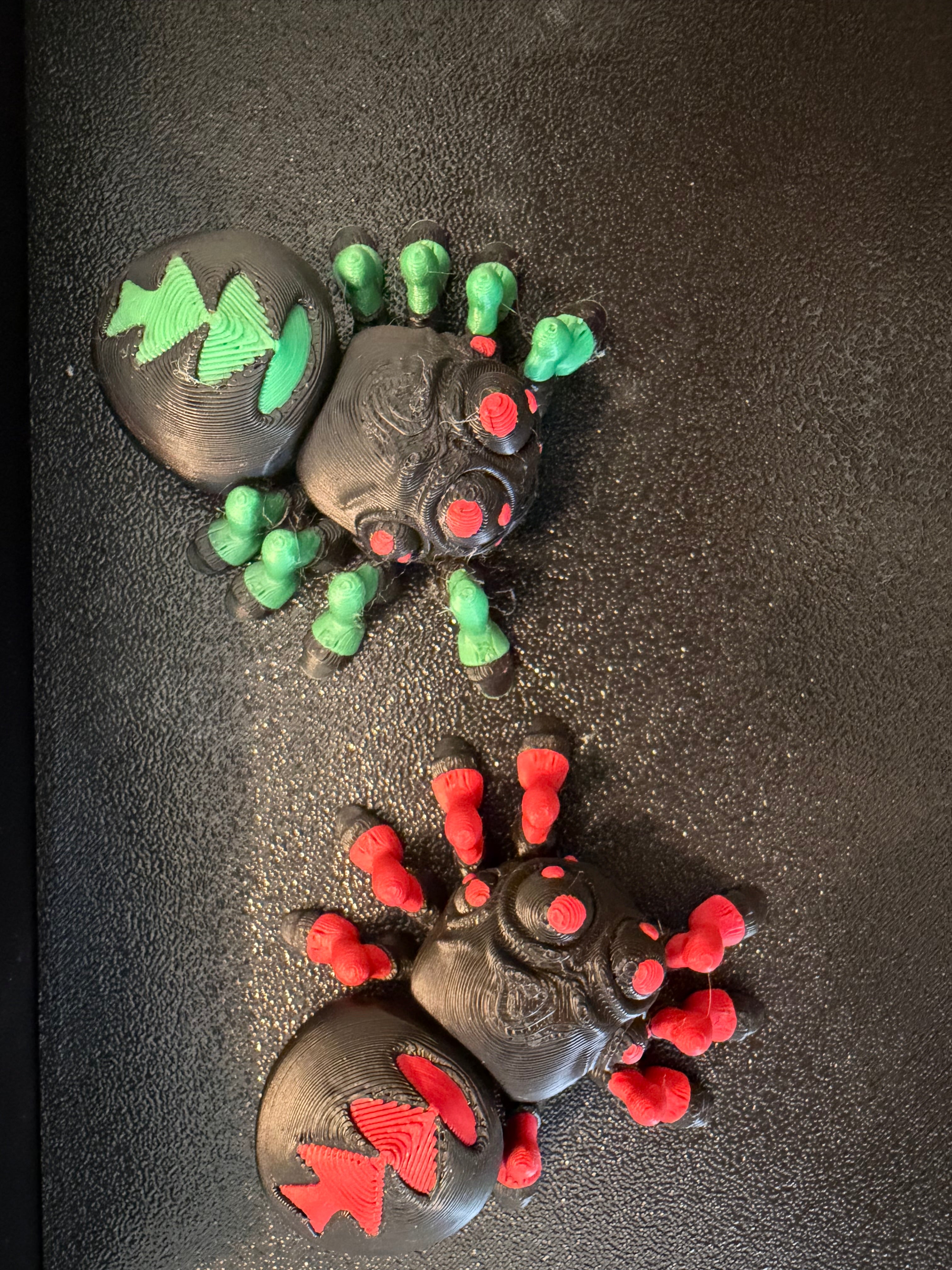 Flexi Multicolor Spider | Articulated 3D Printed Spider