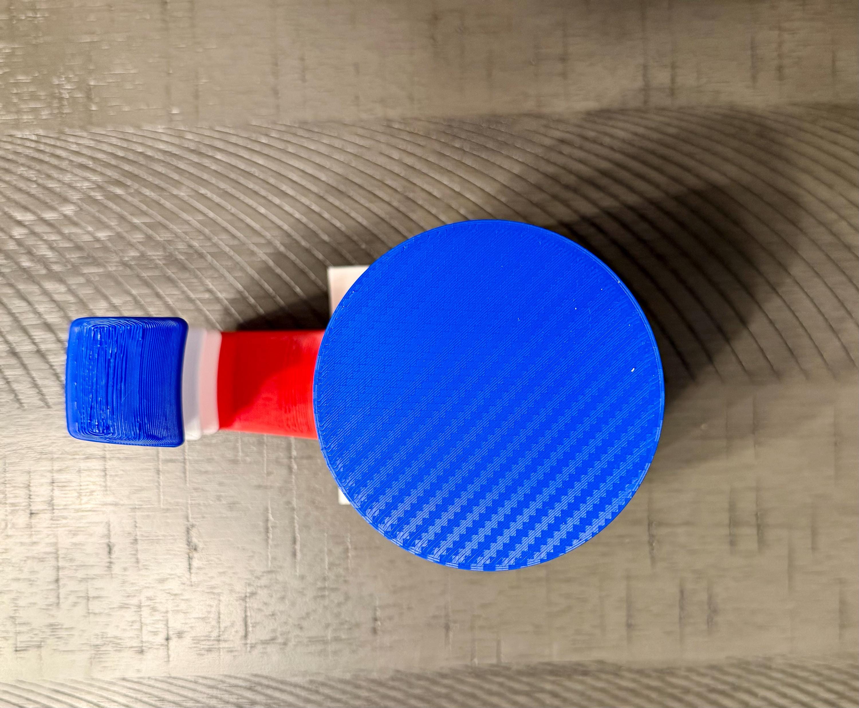 Ice Cream Pint Holder, 3D Printed with Spoon Slot
